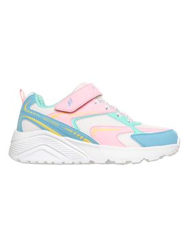 Sneakers bianche multicolor chiusura a strappo Uno Lite Vista Strike 31