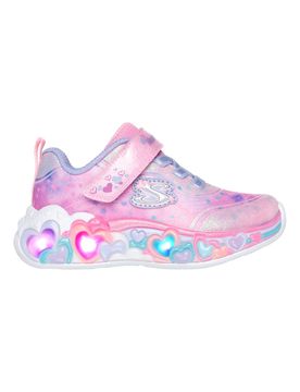 Sneakers rosa con luci e glitter Eternal Heart Lights 25