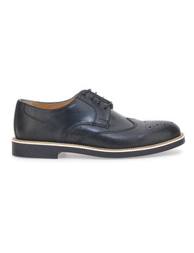 Scarpe Stringate 995 Nere Vera Pelle 41