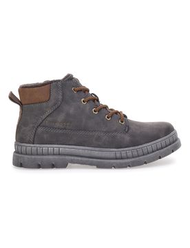 Scarpe Stringate Alte Marrone Scuro 321AGB385000 44