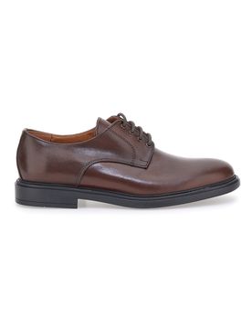 Scarpe Stringate Marroni In Pelle 6851 41