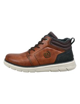 Scarponcini cognac imbottite in tessuto 331AP0305055 42