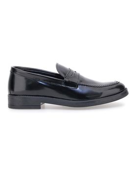 Mocassini neri in vernice 102 43