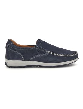 Mocassini navy in vera pelle 320 45