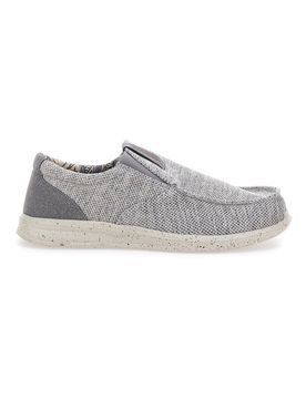 Mocassini grigio con laccio elastico PK6909C 41