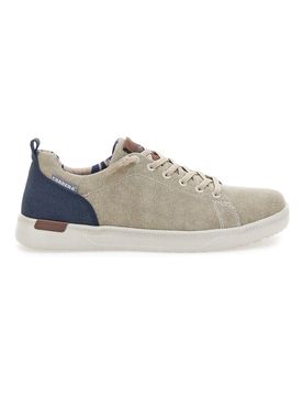 Scarpe Stringate Taupe con Tomai in Tessuto CAM11102C 40