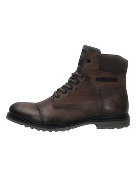 Anfibi marroni in pelle nabuk con allacciatura 325A0U3F3514 42