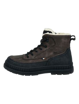 Anfibi marroni imbottiti con zip 321AGA545050 40