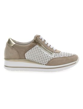 Sneakers Bianche e Beige 21668FAST 37