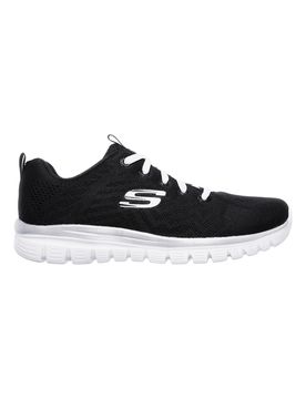 Sneakers nere con suola bianca in mesh e Memory Foam Graceful Get Connected 38