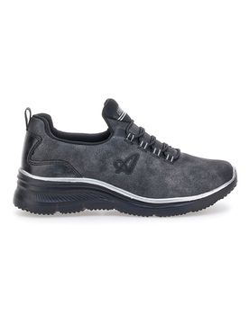 Sneakers nere traspiranti con memory comfort e lacci elasticizzati AU52W511 37
