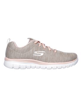 Sneakers beige in mesh leggere con memory foam Graceful Twisted Fortune 41