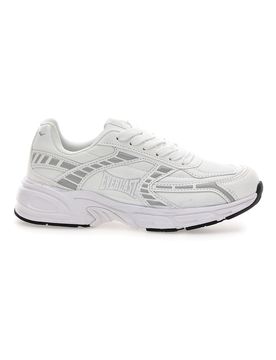 Sneakers bianche e grigie Ev1202 36