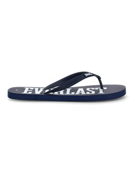 Ciabatte infradito navy con scritta bianca EV08 44