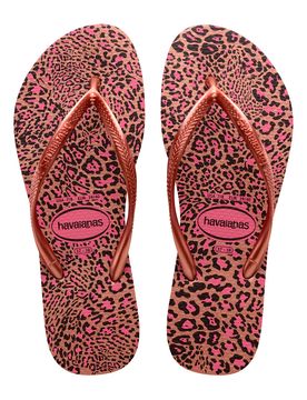 Ciabatte Infradito Slim Animals Rosa 35/36
