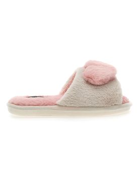 Pantofole Rosa e Bianche Con Pelo 67 36/37