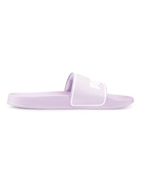 Ciabatte lilla con fascia e logo bianco Leadcat 2 6