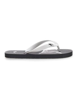 Ciabatte Infradito nere con logo a contrasto EV011 36