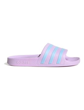 Ciabatte da Piscina lilla con strisce Adilette Aqua 40⅔