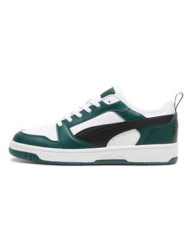 Sneakers Nere Bianche e Verdi Rebound V6 Low 44