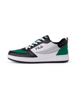 Sneakers Bianche e Nere e Verdi Rega Nf 46
