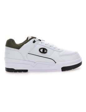 Sneakers bianche con dettagli verde e nero RD18 HERITAGE LOW 42
