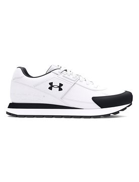 Scarpe running bianche tomaia con inserti in pelle Essential Runner 41