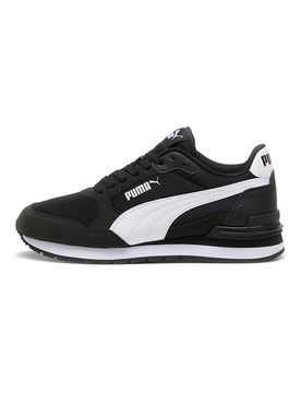 Sneakers nere e bianche in mesh ST Runner v4 Mesh Jr 37½