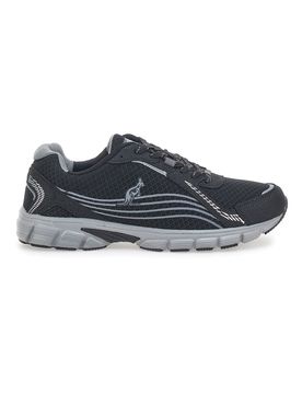 Sneakers Sportive Nere e Grigie AU24M110 44