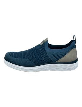 Mocassino Blu Slip On 321ASE61 43