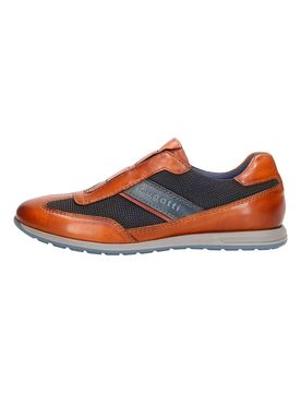 Scarpe Senza Lacci Cuoio e Blu 315A9Q634069 45