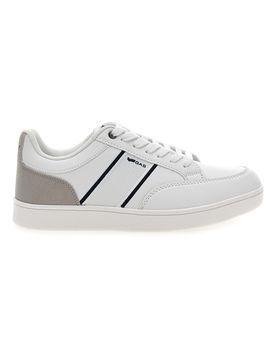 Sneakers bianche con dettagli grigio e nero Amburgo Ltx 42