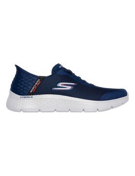 Sneakers blu slip-ins ammortizzate Go Walk Flex Hands Up 43