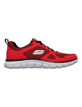 Sneakers rosse sportive con Memory Foam Track Bucolo 42