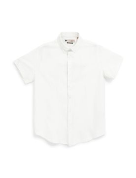 Camicia bianca in misto lino MASH010S24 XXXL