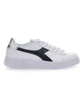 Sneakers Bianche con Fregio Nero Step P Teamtime 38