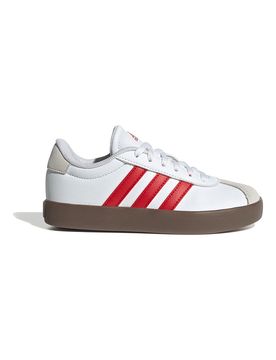 Sneakers Bianche e Rosse VL Court 3 38⅔