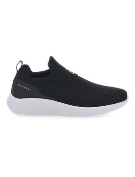 Sneakers Slip On Nere con dettagli Rosa SPITFIRE 37