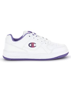 Sneakers bianca dettagli viola RD18 Low G GS 40