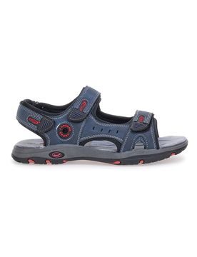 Sandali Blu Con Strappi in Velcro 1002 43