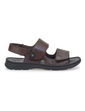 Sandali Marrone Con Chiusura a Strappo 7163 42