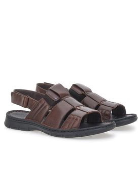 Sandali Marroni Semiaperti da Uomo 7985 44