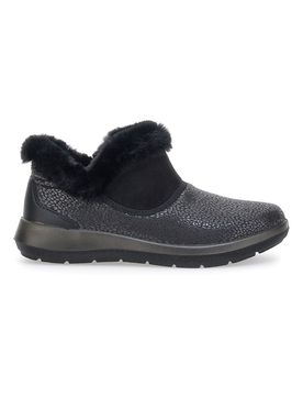 Stivaletti in Eco Fur 34 WG Nero 37
