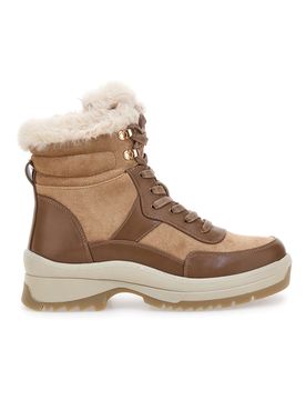 Scarponcini beige con interno caldo 15222K17 38
