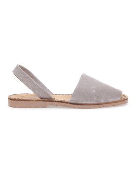 Minorchine Grigia con Glitter da Donna 35 36
