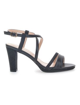Sandali con Tacco Neri 421 40