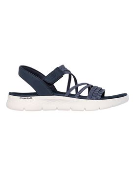 Sandali Navy con cinturini elastici GO WALK FLEX SANDAL EMMA 37