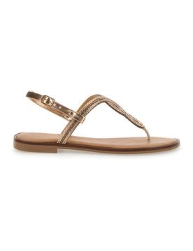 Sandali Infradito Oro Rosa da Donna 5418 36