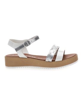 Sandali Bianchi con Cinturino 3420 39