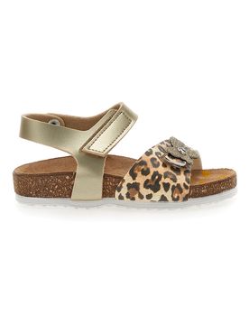 Sandali Leopardati con Velcro 257741 28